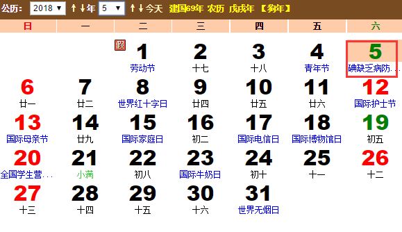 2018年立夏是几月几日 2018年立夏是哪天